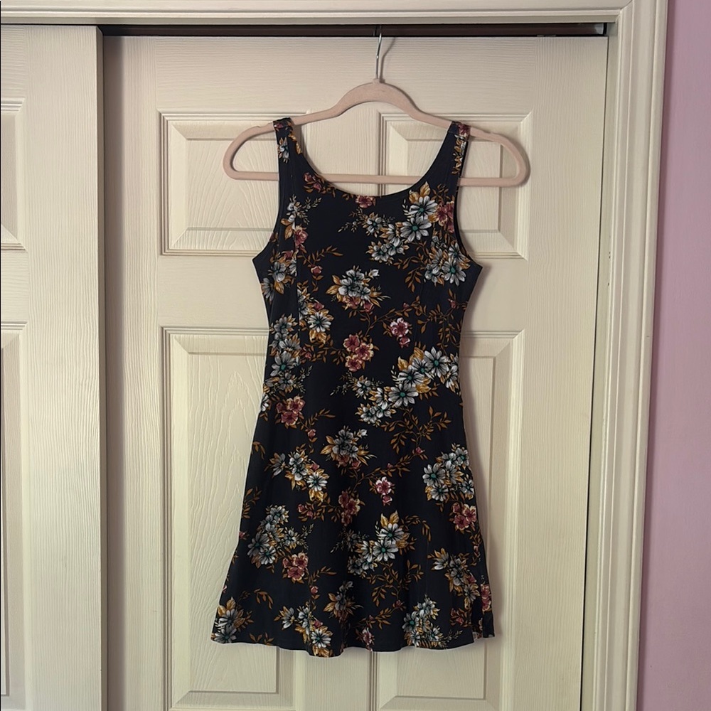 Element Navy Floral Sundress